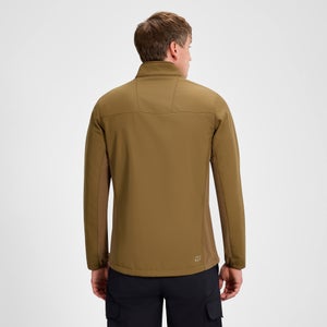 Ghlas 3.0 Softshell-Jacke für Herren - Braun/Schwarz