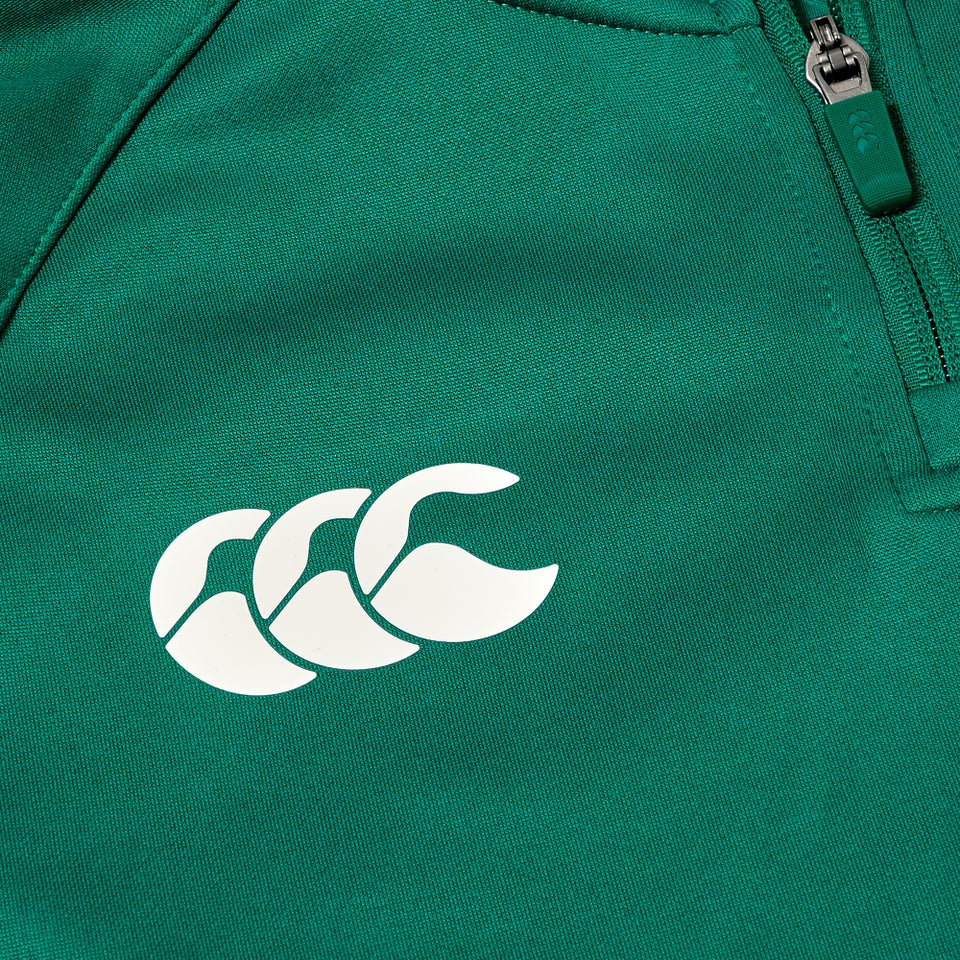 Womens Ireland Overheadzip Training Hoody (NB) Green/Black