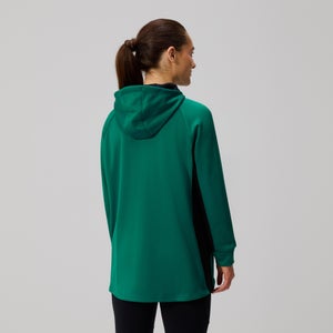 Womens Ireland Overheadzip Training Hoody (NB) Green/Black