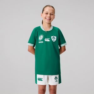Junior Unisex Ireland WRWC Home Pro Jersey Green