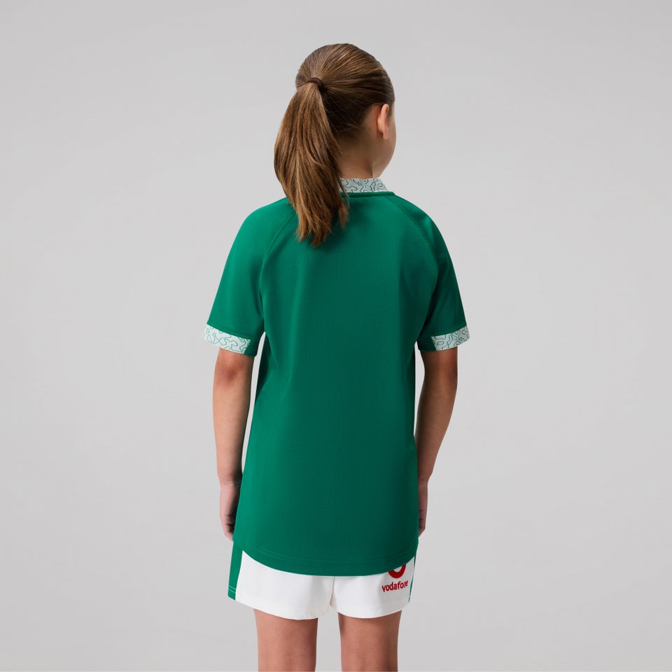 Junior Unisex Ireland WRWC Home Pro Jersey Green