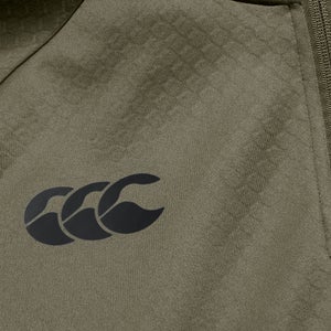 Mens Ireland 1/4 Zip Training Top Green/Black