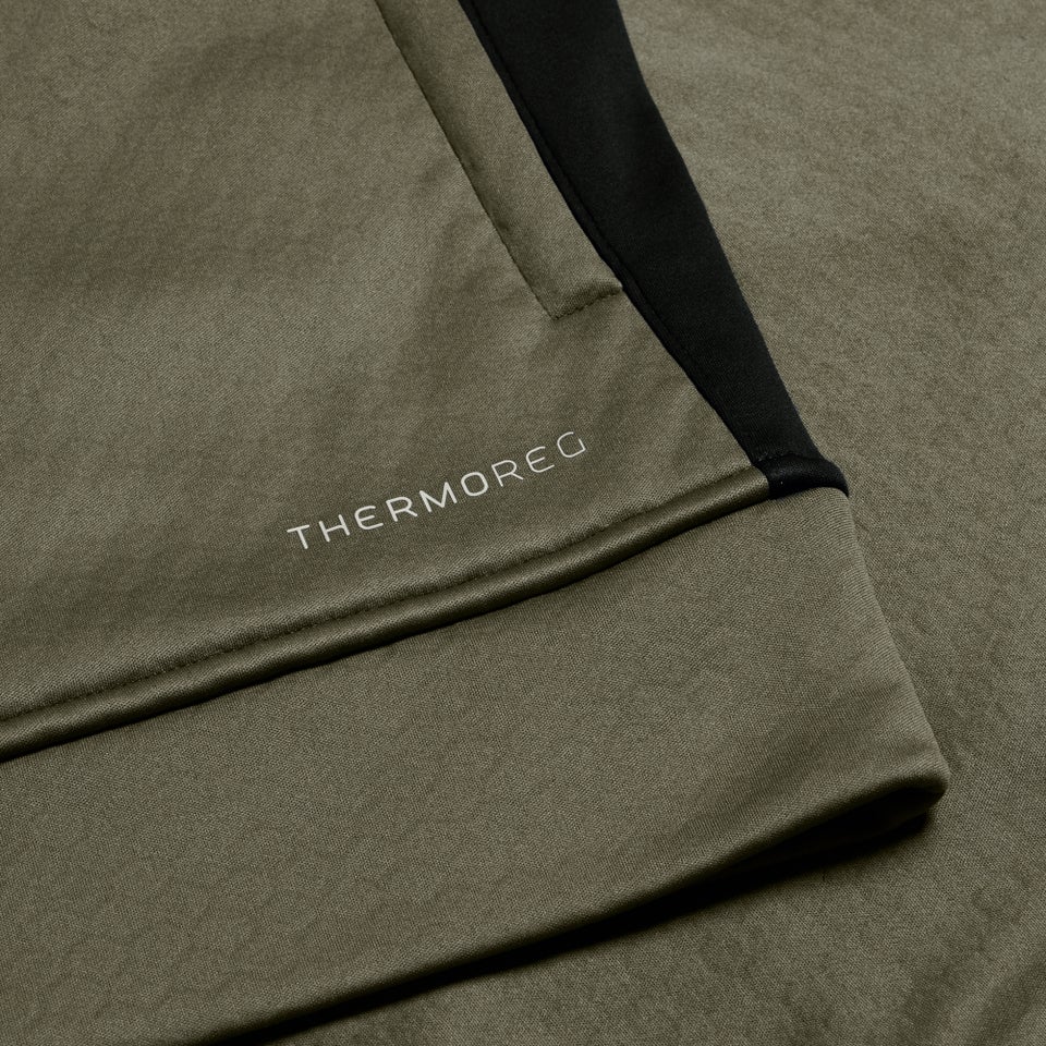 Mens Ireland 1/4 Zip Training Top Green/Black