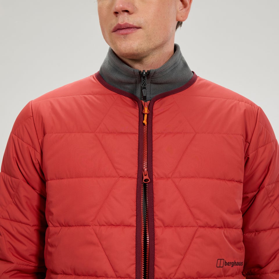Netherdene Steppjacke für Herren - Orange