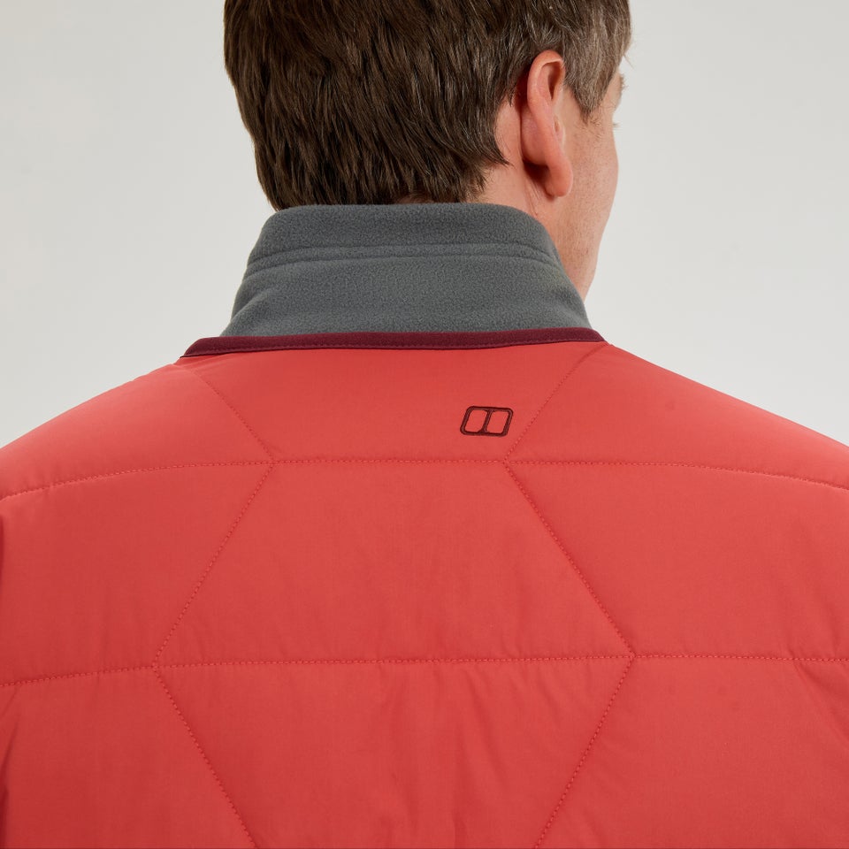 Netherdene Steppjacke für Herren - Orange