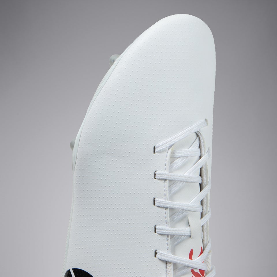 Junior Unisex Kids CCC Speed Raze Soft Ground Boot White