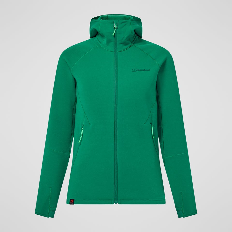 Women's Kinetic Powerstretch Hoody - Green