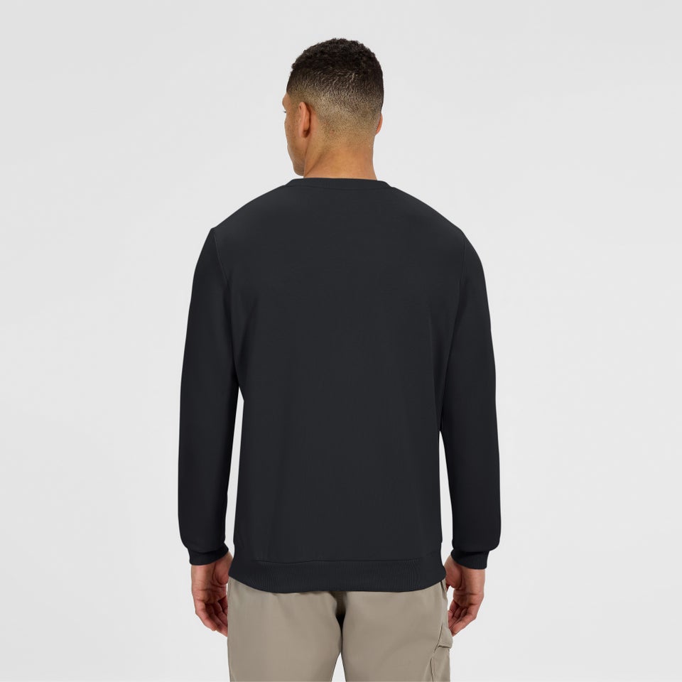 Men's Logo Crew Light jumper - Black