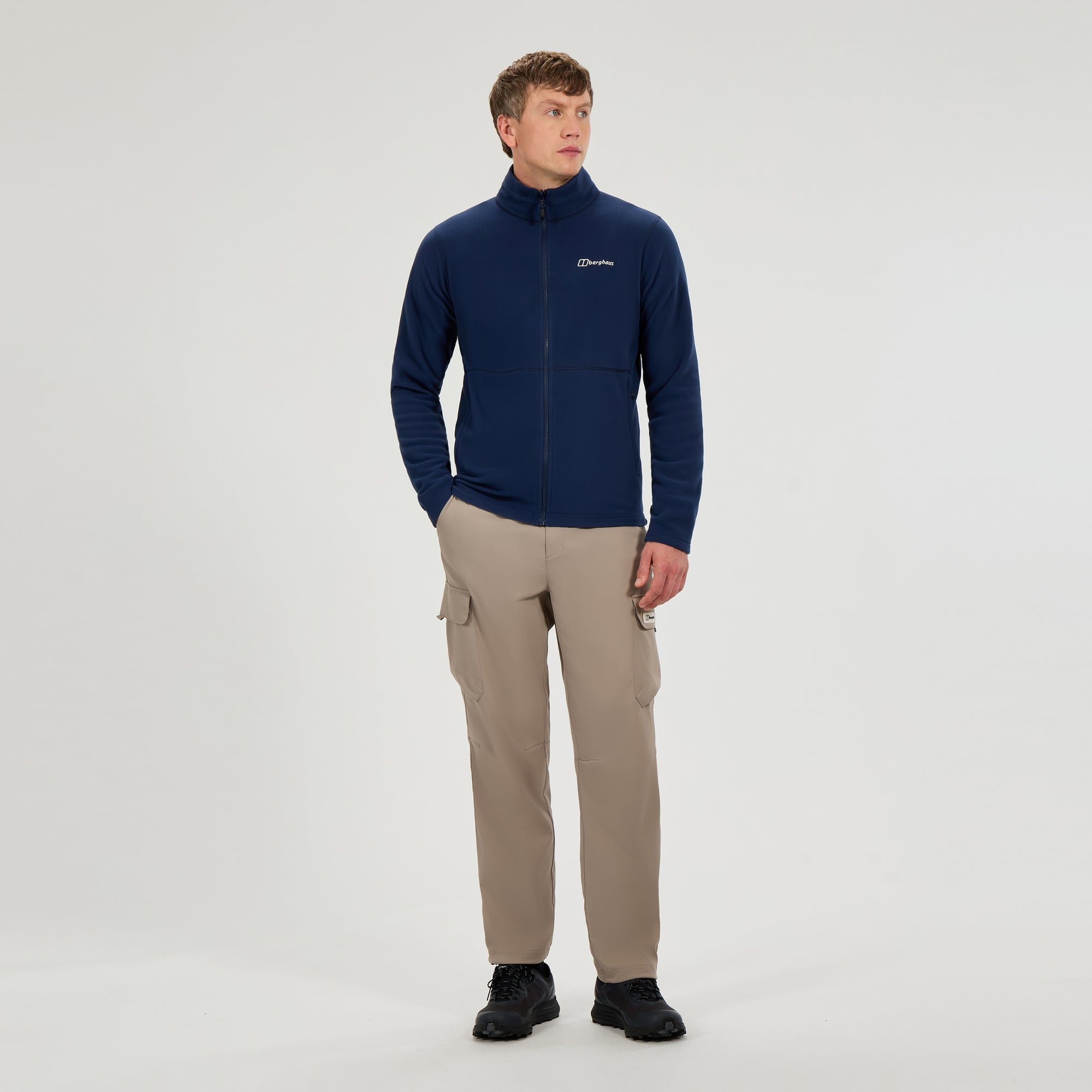Men's Prism Micro InterActive Polartec Fleece Jacket - Blue Men's Prism Micro InterActive Polartec Fleece Jacket - Blue