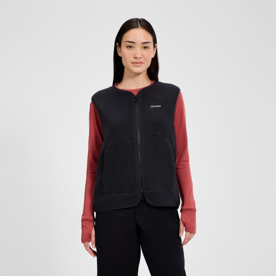 Women's Hanby Relaxed Vest - Black