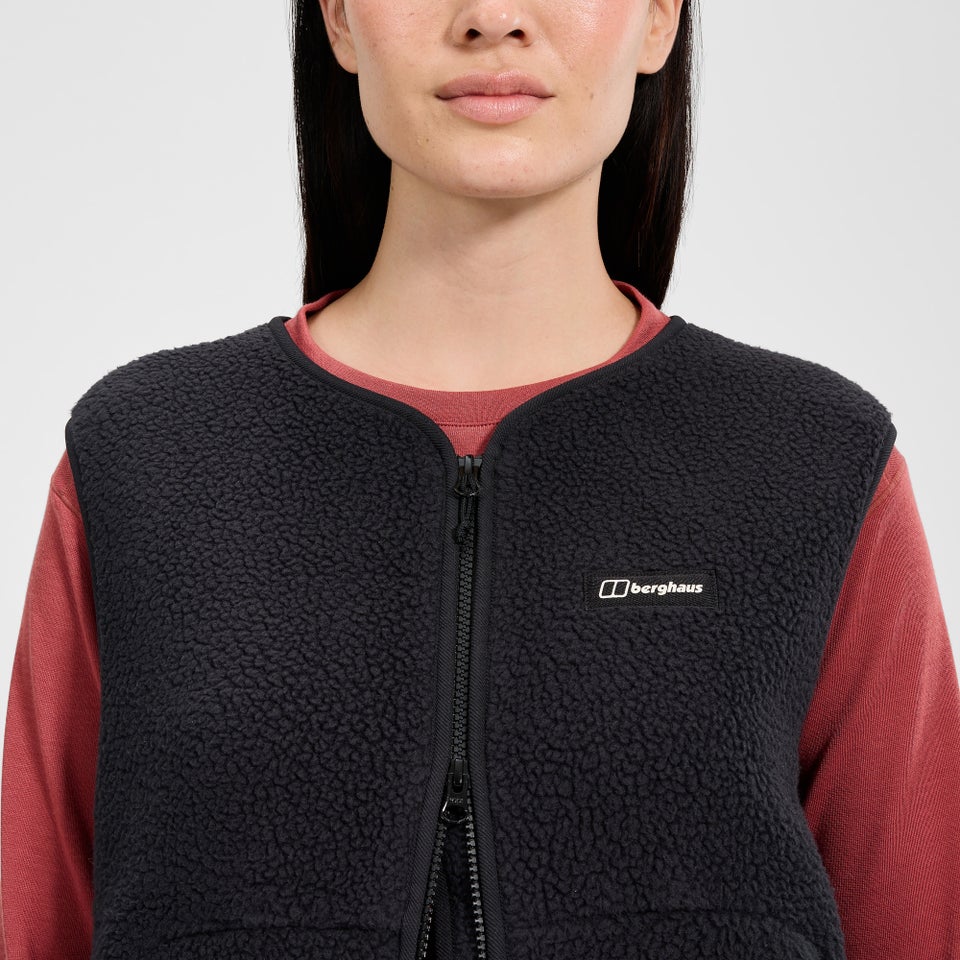 Women's Hanby Relaxed Vest - Black