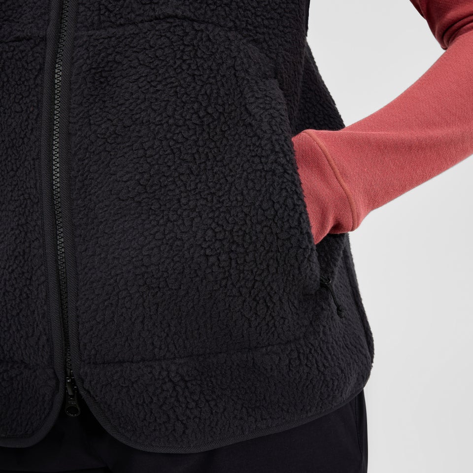 Women's Hanby Relaxed Vest - Black