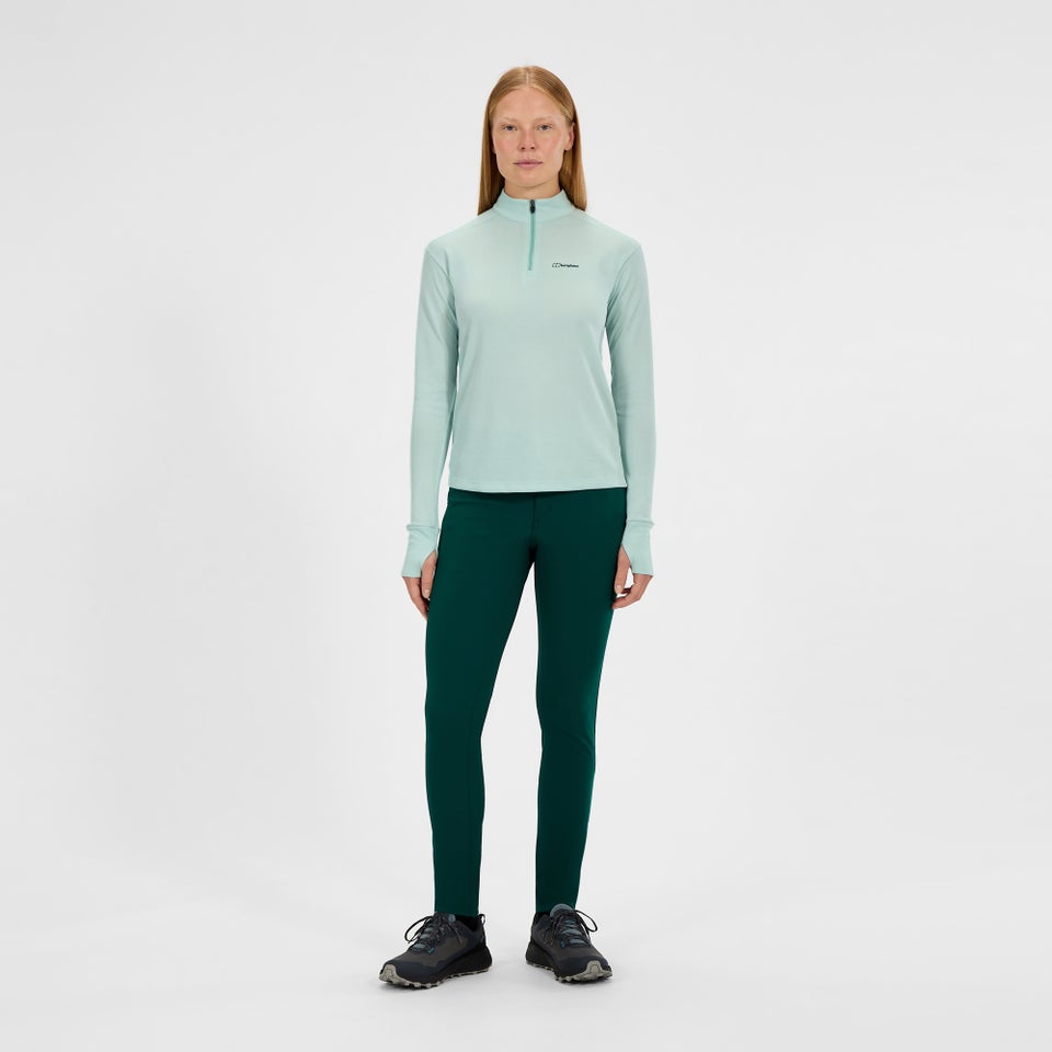 Women's Ivyhill Half Zip Top - Green