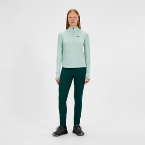 Ivyhill Half Zip Oberteil für Damen - Grün