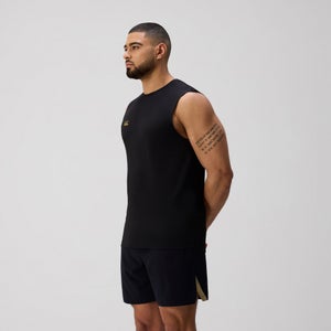 MENS TEMPO+ TRAINING TANK BLACK