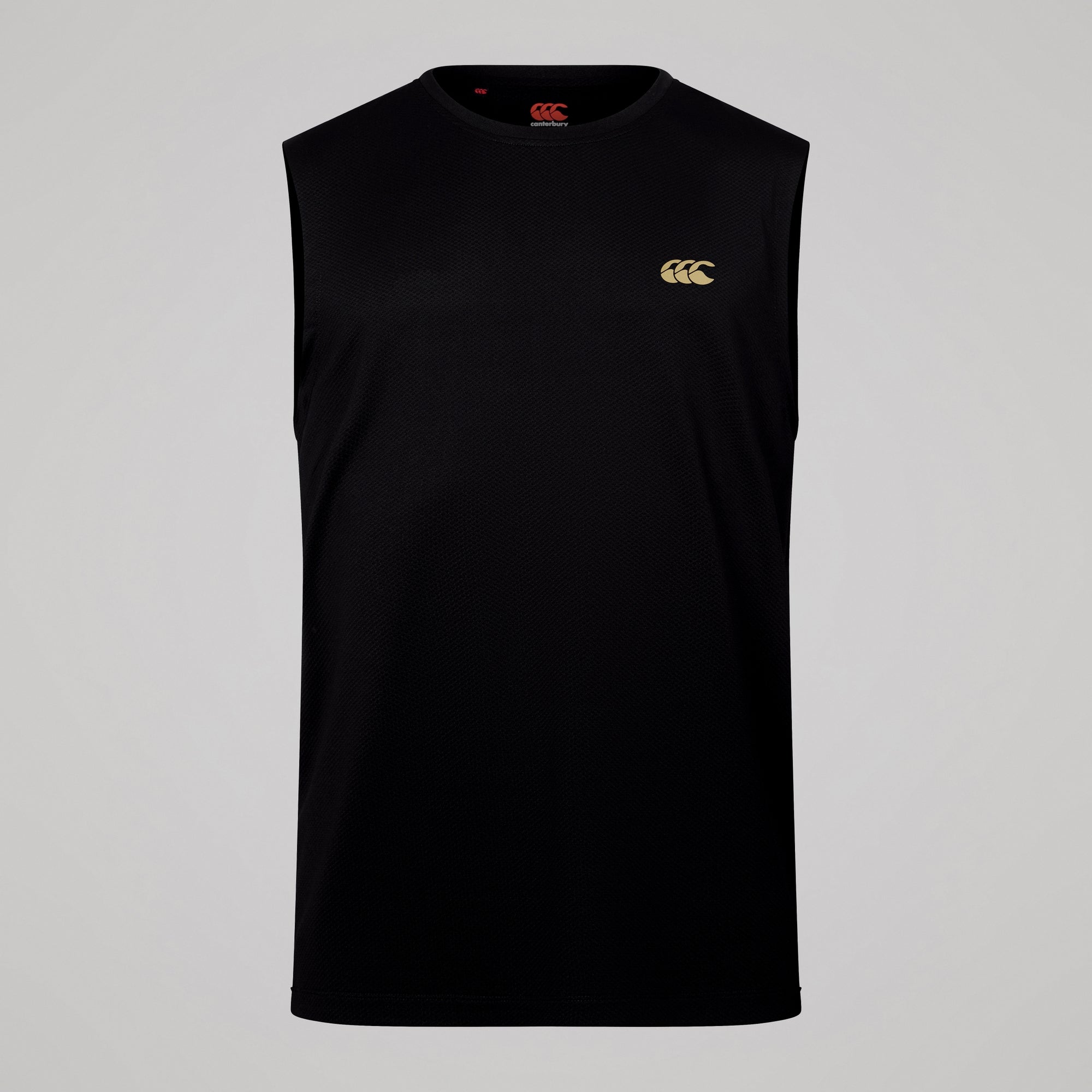 Mens Tempo+ Training Tank Black | Canterbury