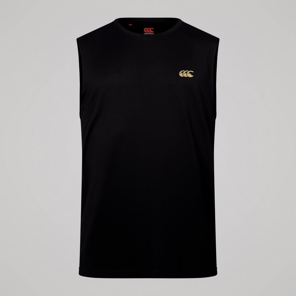Mens Tempo+ Training Tank Black
