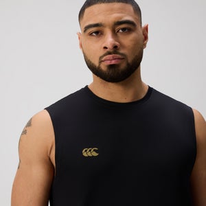 MENS TEMPO+ TRAINING TANK BLACK