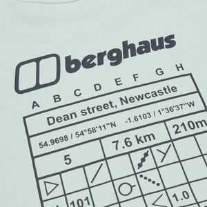 Unisex Orienteer Symbols Tee - Evernia Green