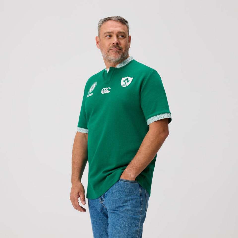 Mens Ireland WRWC Home Short Sleeve Classic Jersey Green