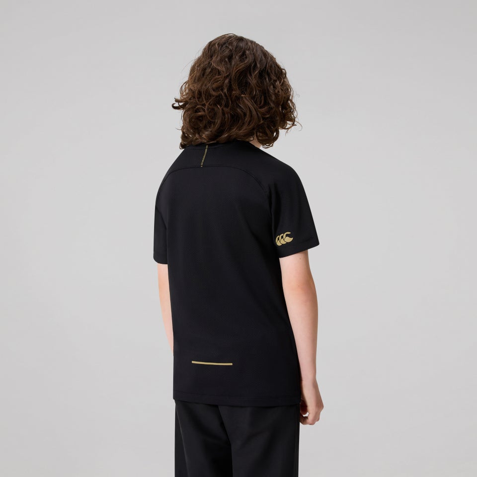 Kids Tempo+ Training T-Shirt Black