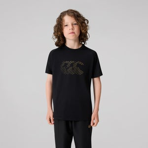 KIDS TEMPO+ TRAINING T-SHIRT BLACK - 8YR