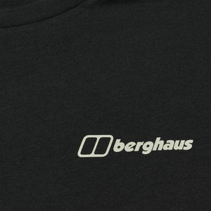 Unisex CheckPoints Tee - Jet Black