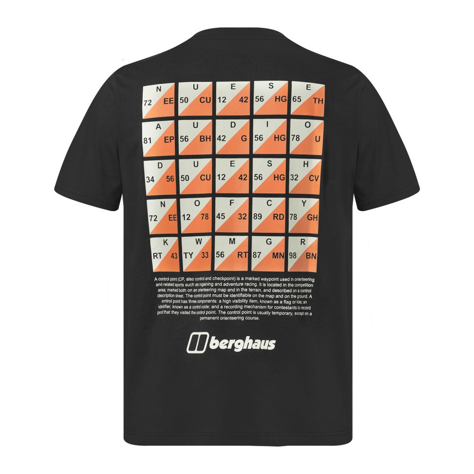 Unisex CheckPoints Tee - Jet Black