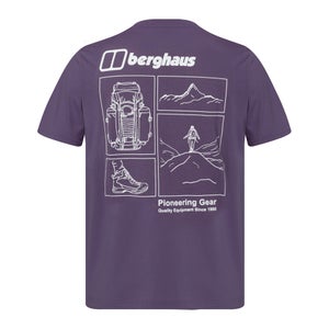 Unisex Hiker Storyboard Tee - Aura