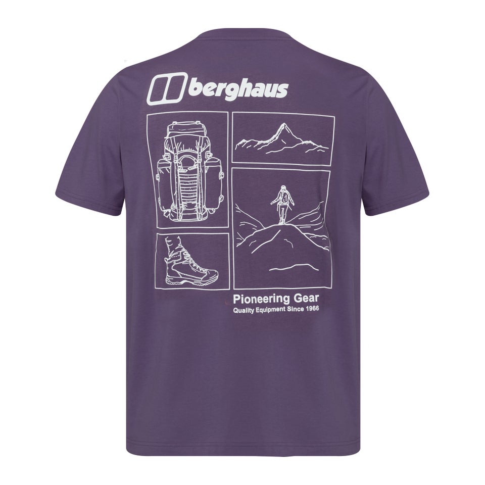 Unisex Hiker Storyboard Tee - Aura