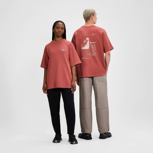 BERGHAUS VOLCANISM TEE AU RED/RED - S