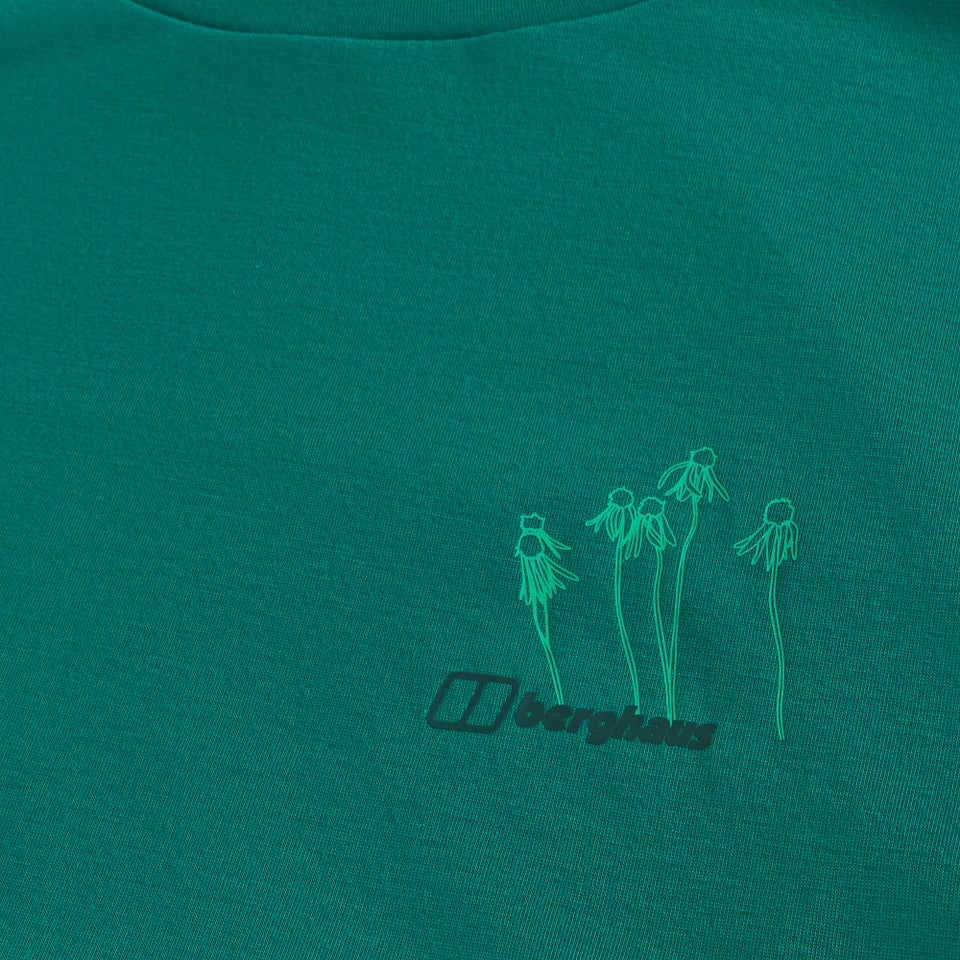 Women's Coneflower Short Sleeves Tee - Green