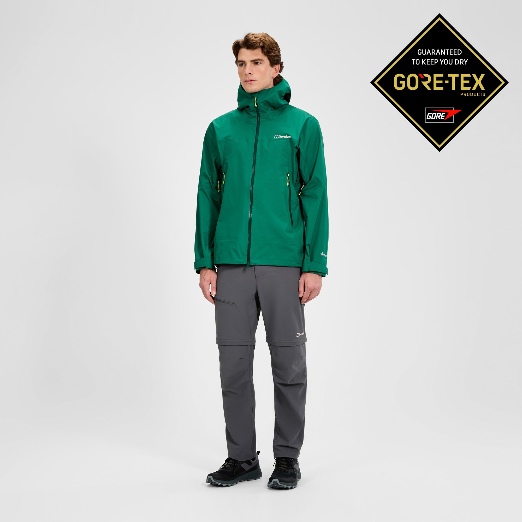 Men's Summit Seeker Gore-Tex Jacket - Green | Berghaus