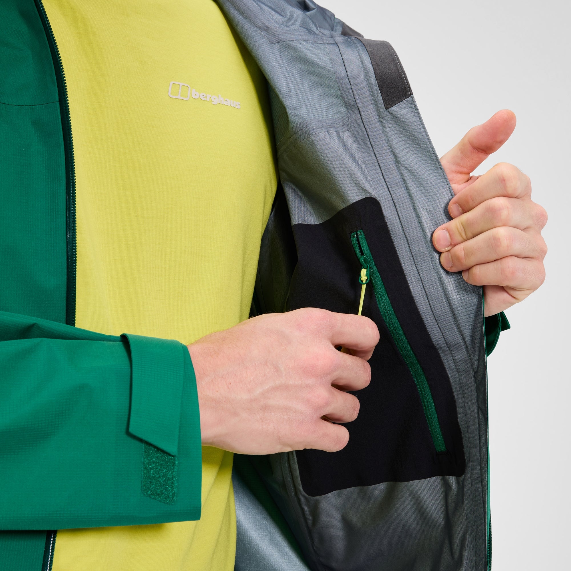 Men's Summit Seeker Gore-Tex Jacket - Green | Berghaus