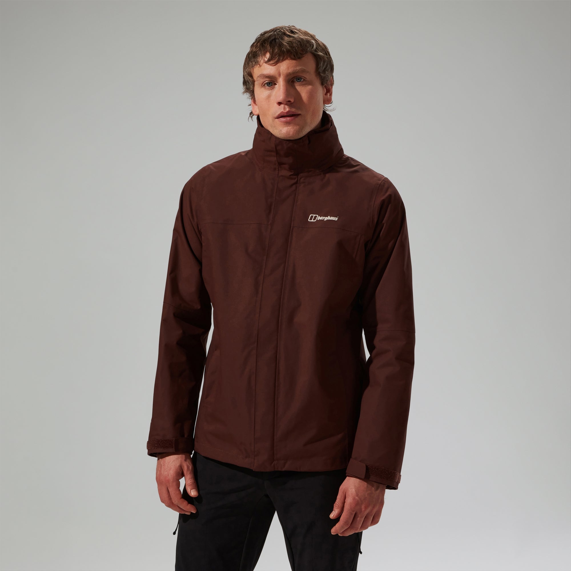 Men's RG Alpha 2.0 Gemini Waterproof 3in1 Jacket - Brown | Berghaus