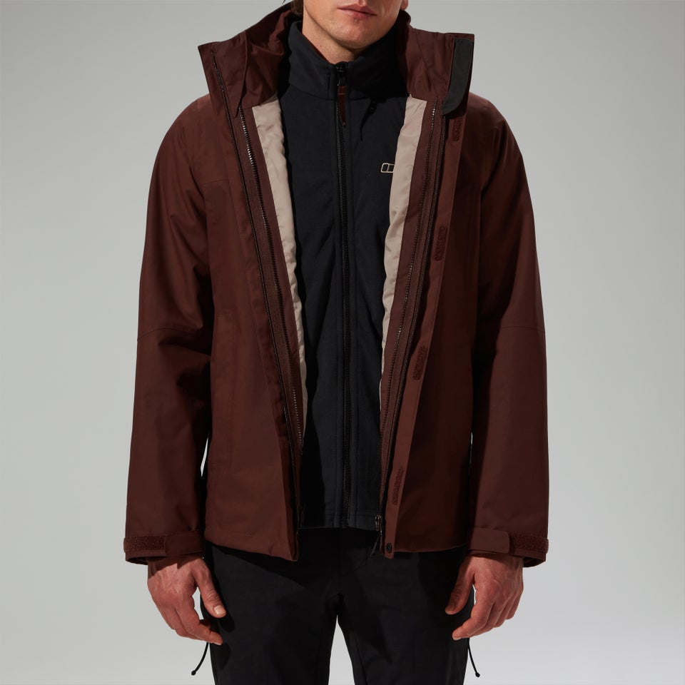 Men's RG Alpha 2.0 Gemini Waterproof 3in1 Jacket - Brown