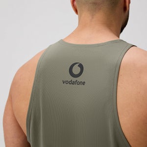 Mens Ireland Poly Training Singlet Green