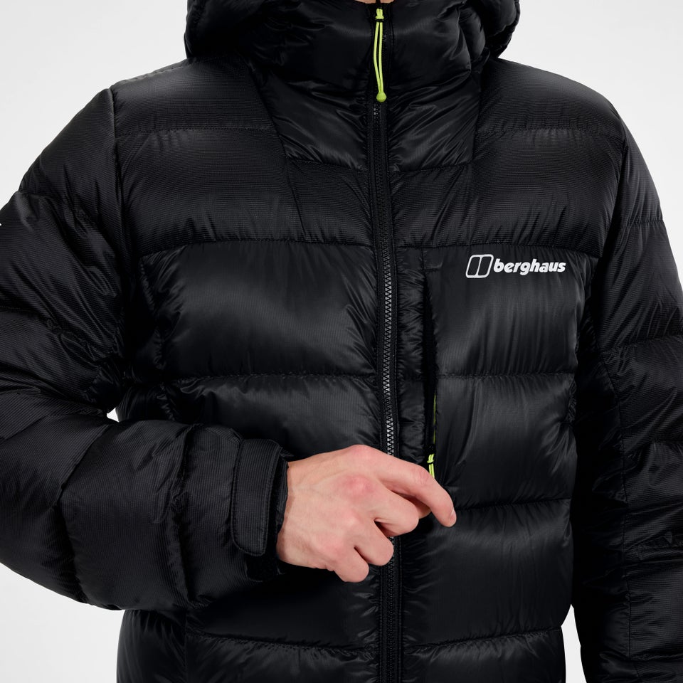 MTN Arete Ultra Daunen-Hoody für Herren - Schwarz