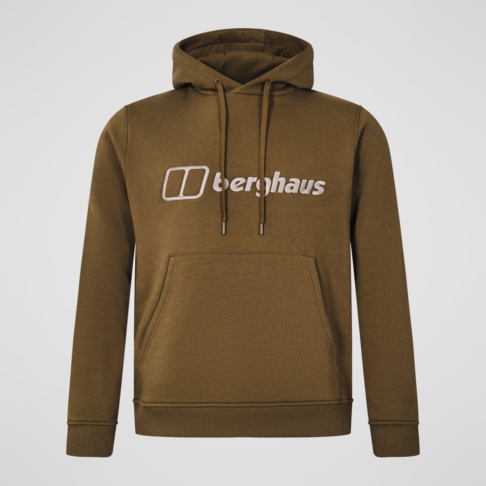 Men's Logo Hoodie  - Brown