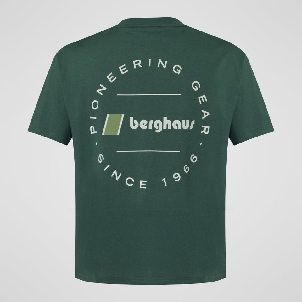 Unisex Pioneer Circular Logo Tee - Peak