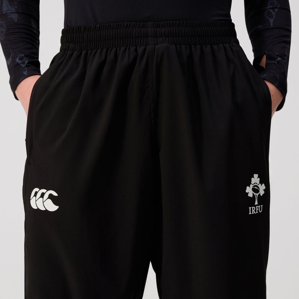 Womens Ireland Woven Training Pant Black