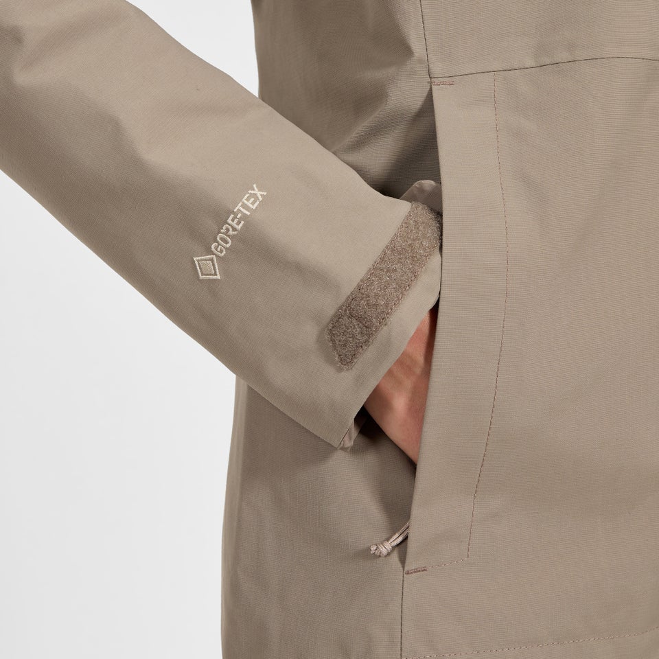 Hillwalker 2.0 InterActive Gore-Tex Jacke für Damen - Naturfarben