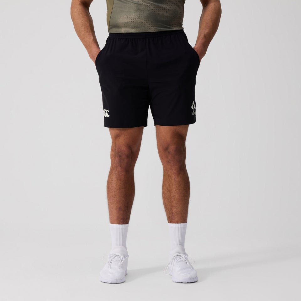 Mens Ireland 7 Inch Gym Training Shorts Black