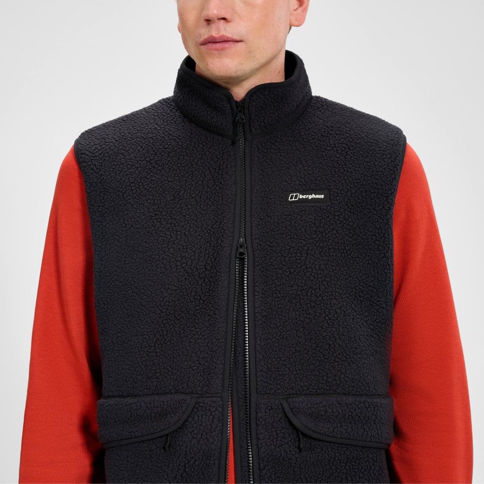 Hanby Relaxed Weste für Herren - Schwarz