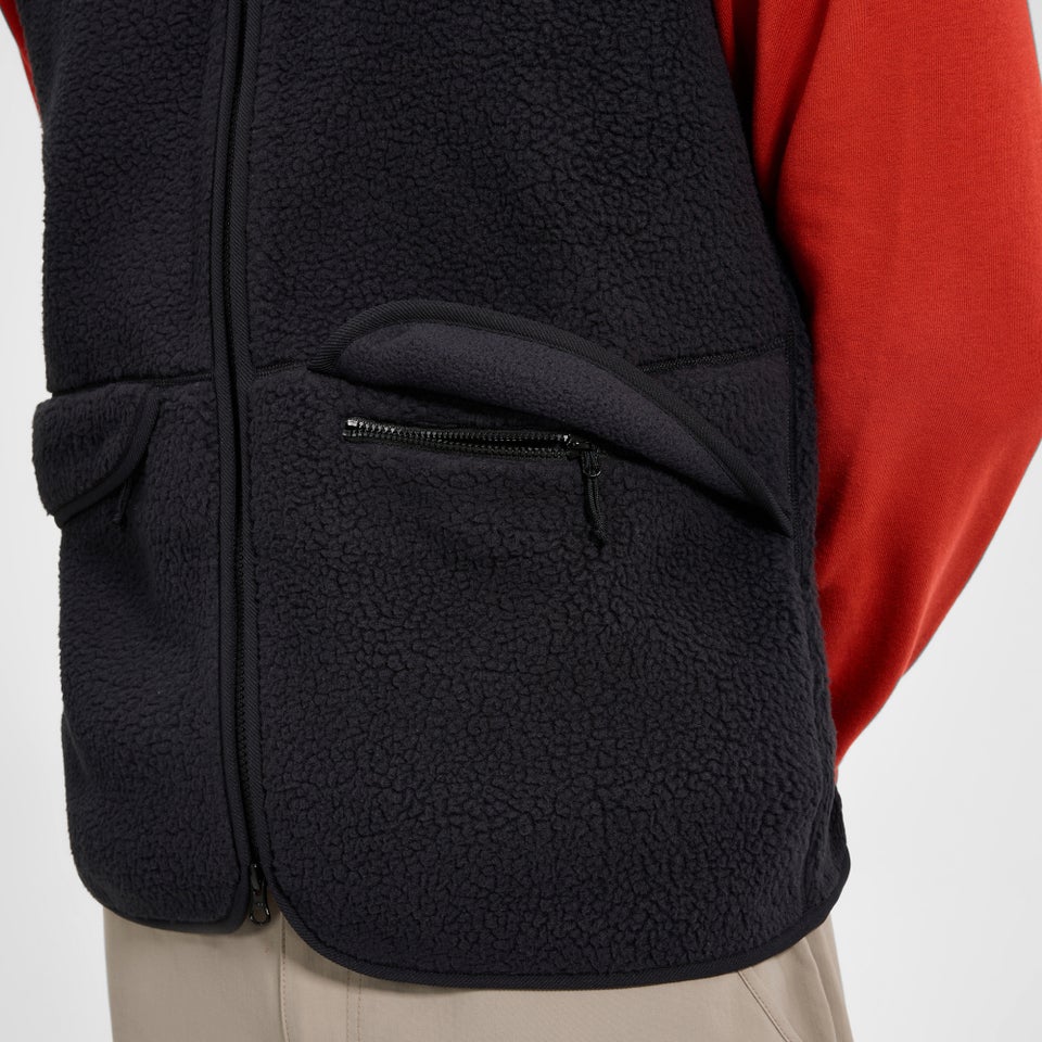 Hanby Relaxed Weste für Herren - Schwarz