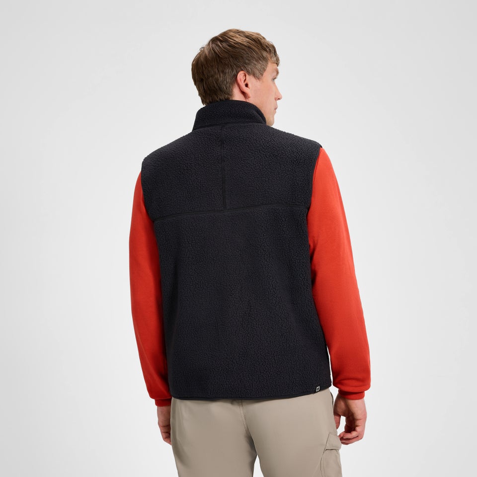 Hanby Relaxed Weste für Herren - Schwarz