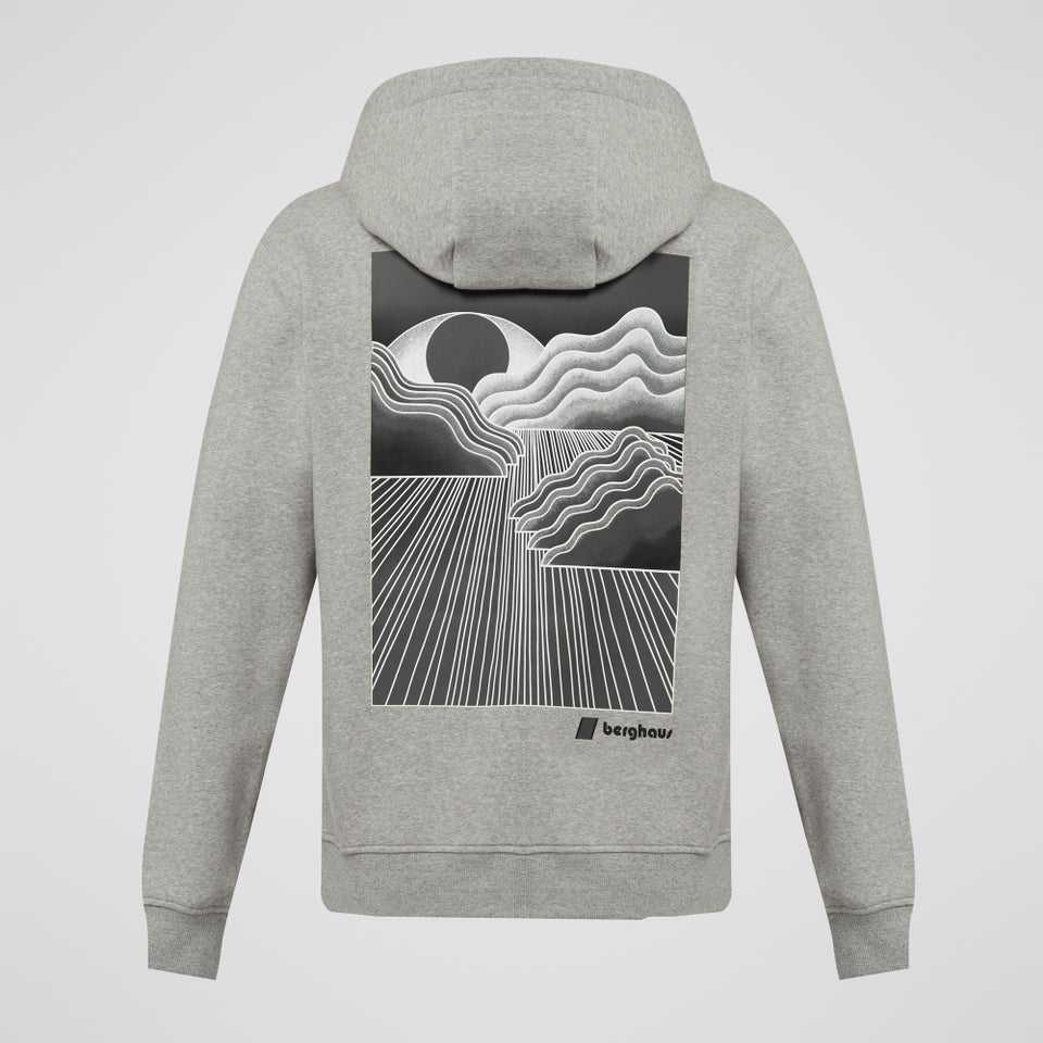 Unisex Dreamscape Hoody - Grey Marl BCI