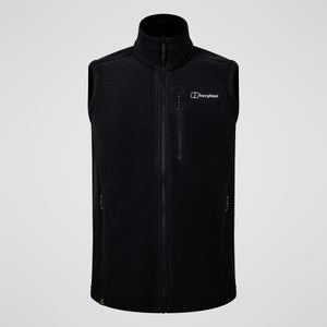 Men's Prism InterActive Polartec Fleece Gilet  - Black