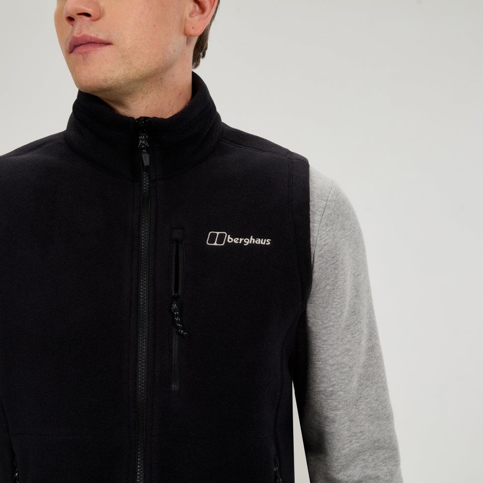 Men's Prism InterActive Polartec Fleece Gilet  - Black