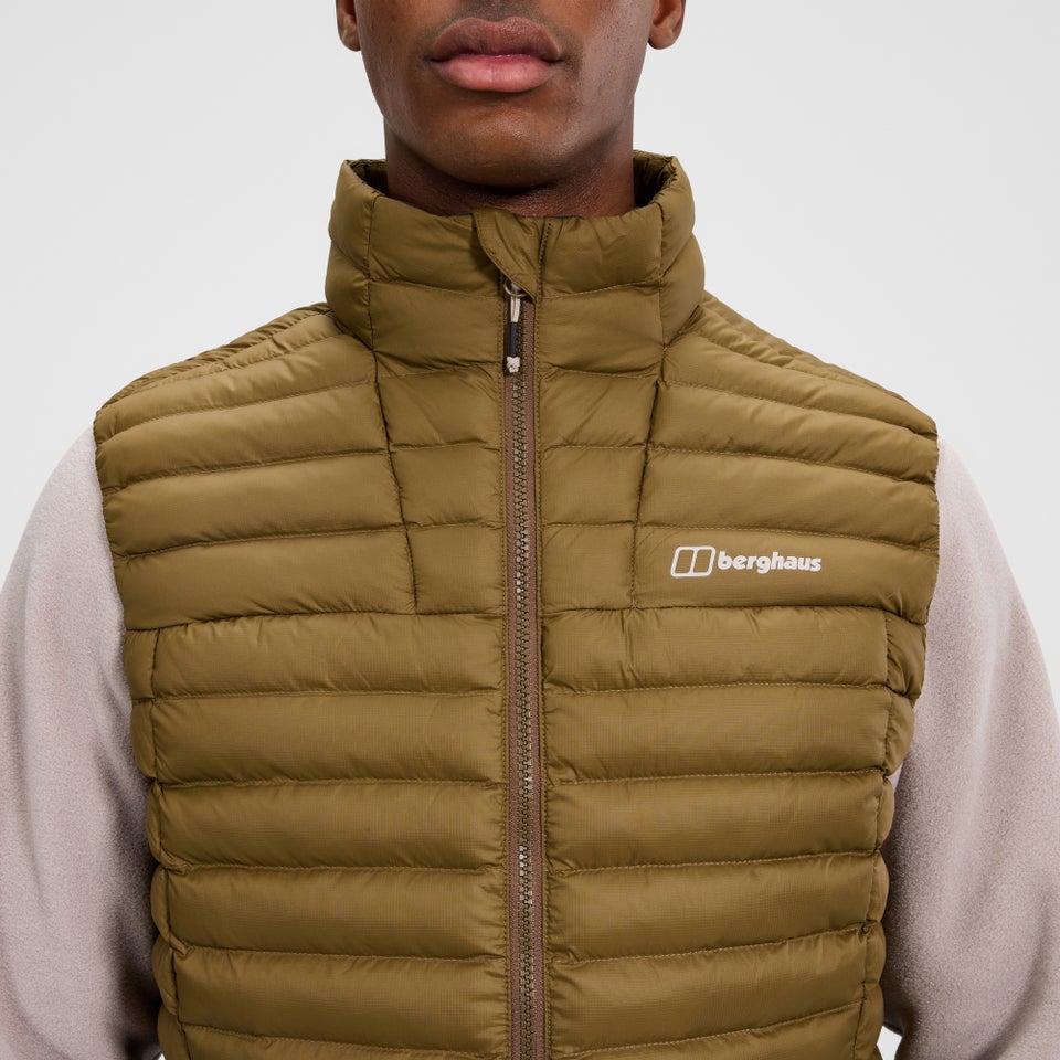 Vaskye Thermoweste aus Synthetik für Herren - Braun